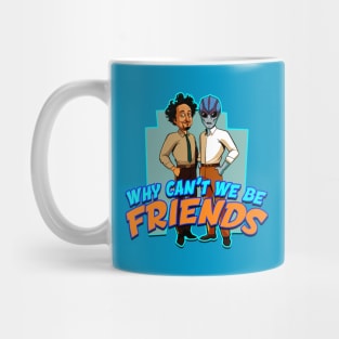 Resident Alien Ancient Aliens Why Can't We Be Friends Mug